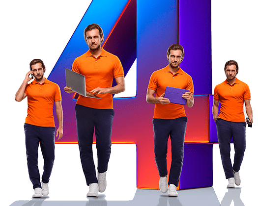 Великолепная четверка Ростелеком в&nbsp;посёлок Индейка (Омская область)